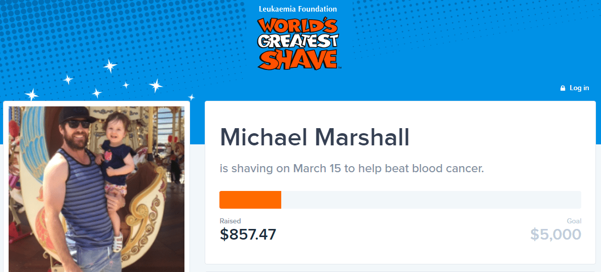 Mr Marshall’s World’s Greatest Shave!